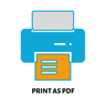 LitPDP ‑ Print as PDF icon